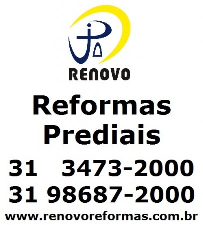 Reformas Prediais Padre Eustáquio Belo Horizonte e Região Metropolitana